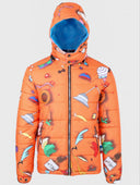 Big Boom Orange Down Jacket