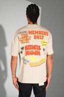 T-shirt Members Only Beige