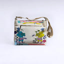 Sac Messenger Dog's Round White