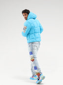 Freez Blue Down Jacket