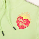Floral Square Pale Green Sweatshirt