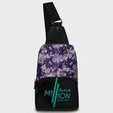 Face Mob Sling Bag Black/Purple