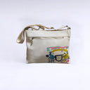 Messenger Bag Dog's Round Light Brown
