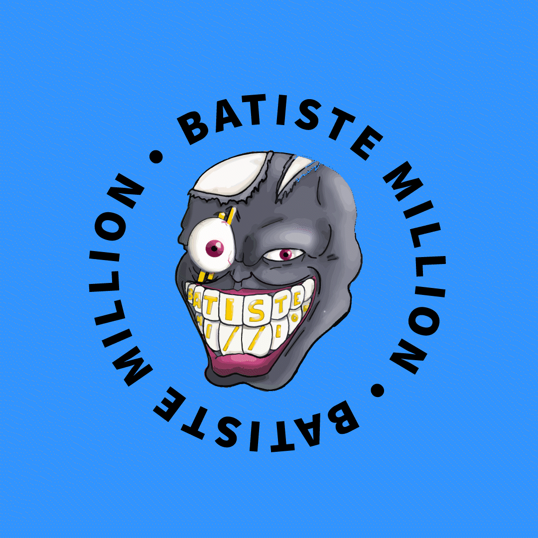 Logo Batiste Million animé