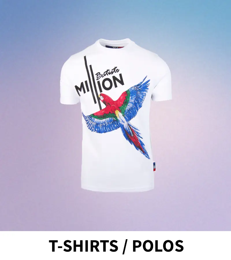 T-shirts et polos Batistes Million Marque streetwear